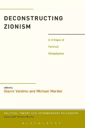 Deconstructing Zionism cover