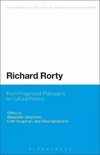 Richard Rorty cover