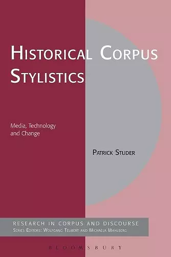 Historical Corpus Stylistics cover