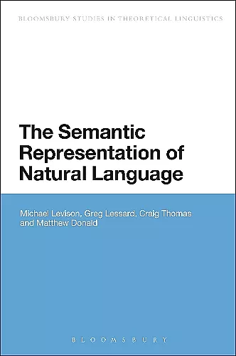 The Semantic Representation of Natural Language cover