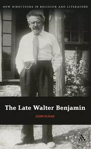 The Late Walter Benjamin cover