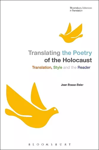 Translating the Poetry of the Holocaust cover