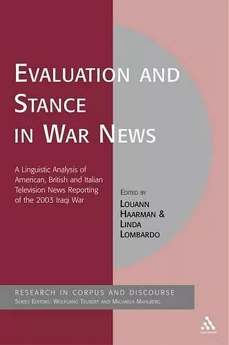 Evaluation and Stance in War News cover