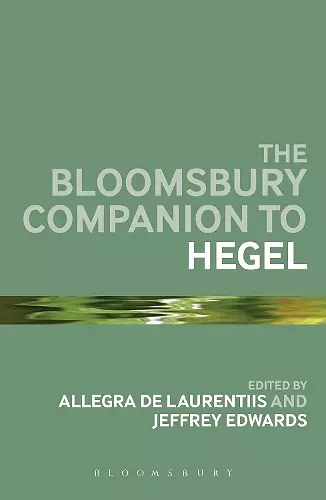 The Bloomsbury Companion to Hegel cover