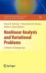 Nonlinear Analysis and Variational Problems cover