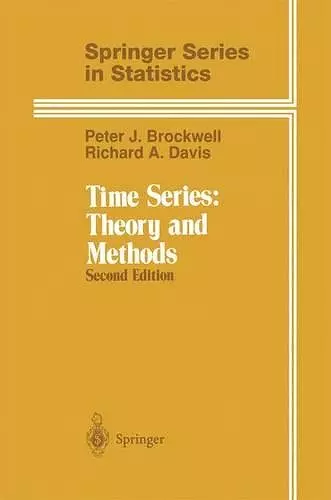 Time Series: Theory and Methods cover