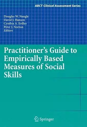 Practitioner's Guide to Empirically Based Measures of Social Skills cover