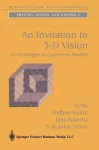 An Invitation to 3-D Vision cover