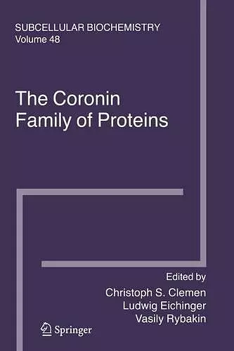 The Coronin Family of Proteins cover