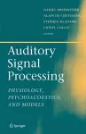 Auditory Signal Processing cover