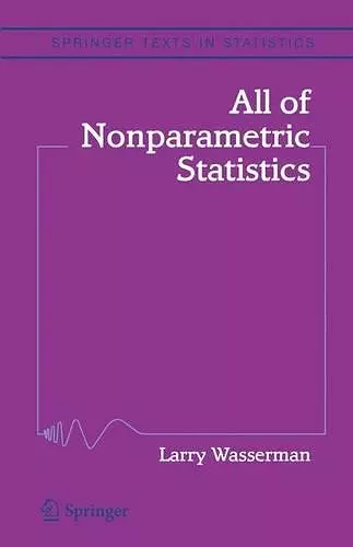 All of Nonparametric Statistics cover