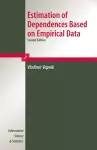 Estimation of Dependences Based on Empirical Data cover