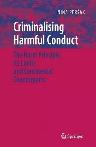 Criminalising Harmful Conduct cover
