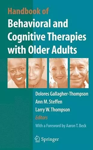Handbook of Behavioral and Cognitive Therapies with Older Adults cover