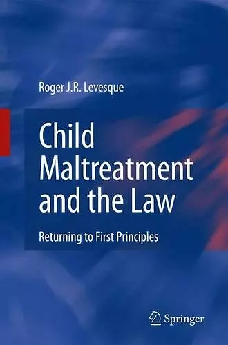 Child Maltreatment and the Law cover