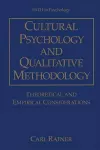 Cultural Psychology and Qualitative Methodology cover