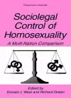 Sociolegal Control of Homosexuality cover