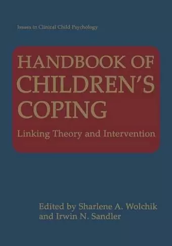 Handbook of Children’s Coping cover