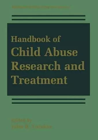 Handbook of Child Abuse Research and Treatment cover