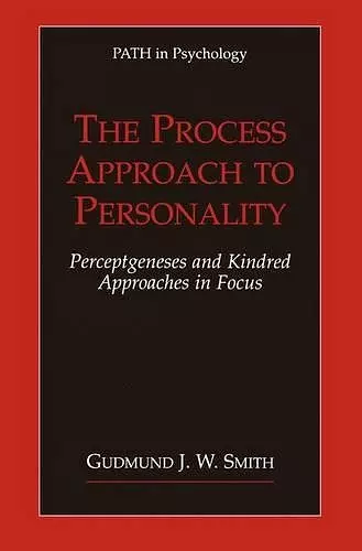 The Process Approach to Personality cover