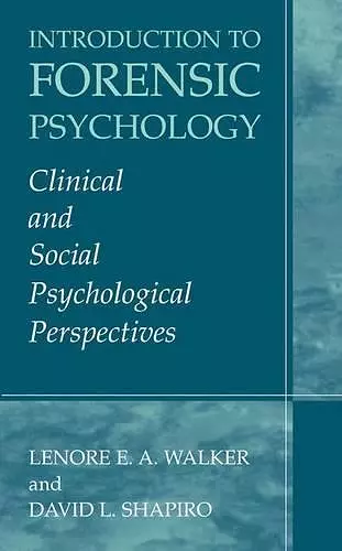 Introduction to Forensic Psychology cover