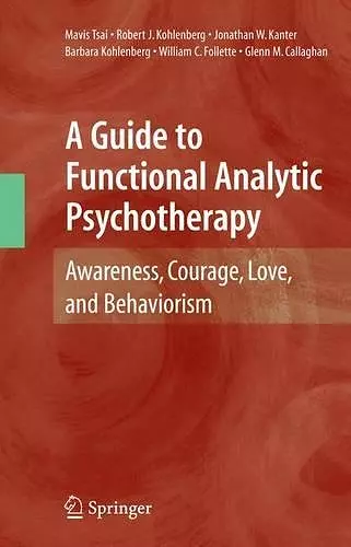 A Guide to Functional Analytic Psychotherapy cover