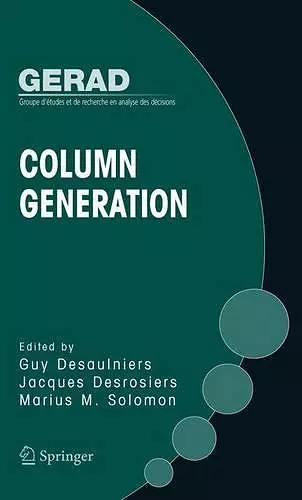 Column Generation cover