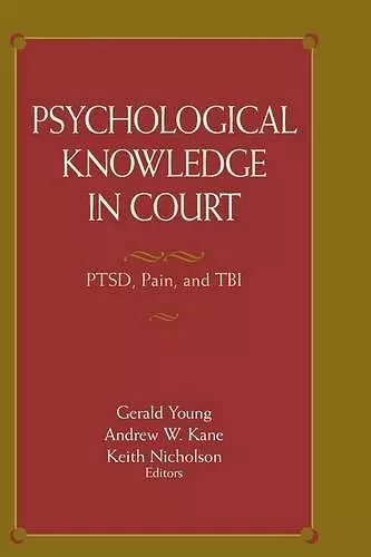 Psychological Knowledge in Court cover
