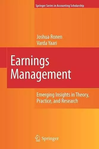 Earnings Management cover