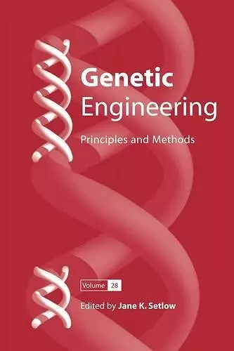 Genetic Engineering: Principles and Methods 28 cover