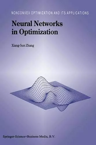 Neural Networks in Optimization cover