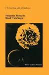 Molecular Biology in Blood Transfusion cover