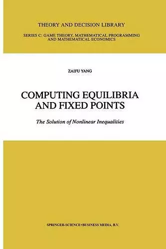 Computing Equilibria and Fixed Points cover