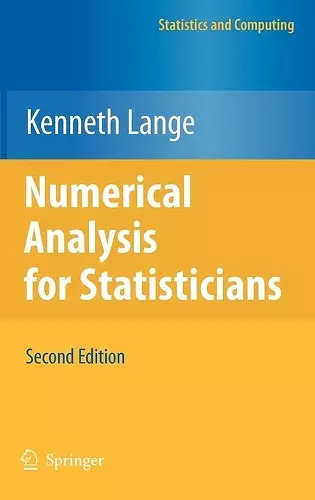Numerical Analysis for Statisticians cover