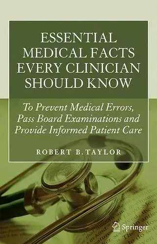 Essential Medical Facts Every Clinician Should Know cover