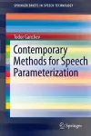 Contemporary Methods for Speech Parameterization cover