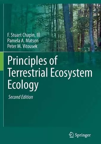 Principles of Terrestrial Ecosystem Ecology cover