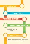 Research on Schools, Neighborhoods and Communities cover