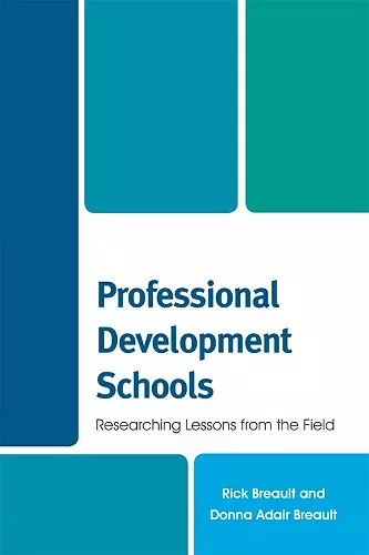 Professional Development Schools cover