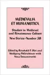 Medievalia et Humanistica, No. 38 cover