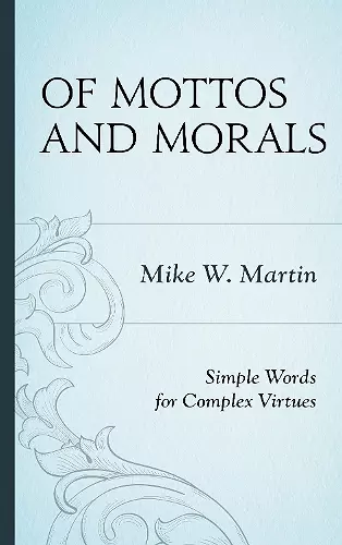 Of Mottos and Morals cover