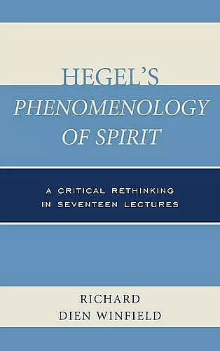 Hegel's Phenomenology of Spirit cover