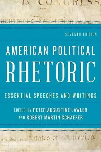 American Political Rhetoric cover