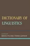 Dictionary of Linguistics cover