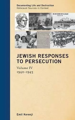 Jewish Responses to Persecution cover