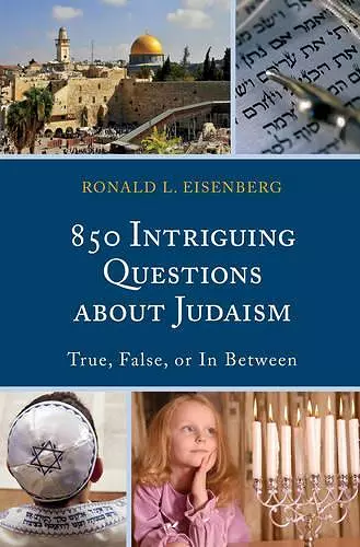 850 Intriguing Questions about Judaism cover