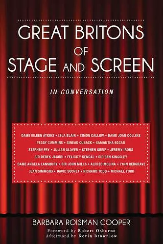 Great Britons of Stage and Screen cover