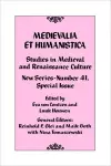 Medievalia et Humanistica, No. 41 cover