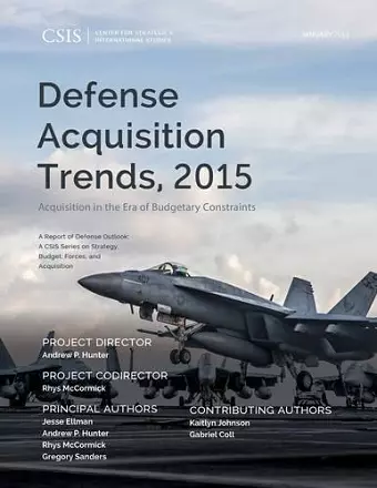 Defense Acquisition Trends, 2015 cover