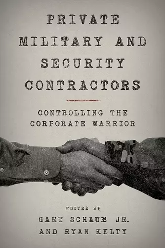 Private Military and Security Contractors cover